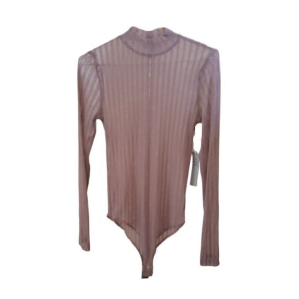 New Iris Shimmery Pink Bodysuit